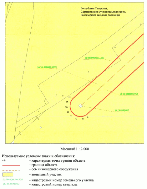 Постановление Кабинета Министров Республики Татарстан от 22.07.2026 N 898 "Об установлении публичного сервитута в целях размещения линейного объекта электросетевого хозяйства регионального значения "ВЛ-110 кВ Альметьевский район н.п. Сулеево - Муслюмово (Сулеево - НПС - Муслюмово I-II цепи)". Рис. 3