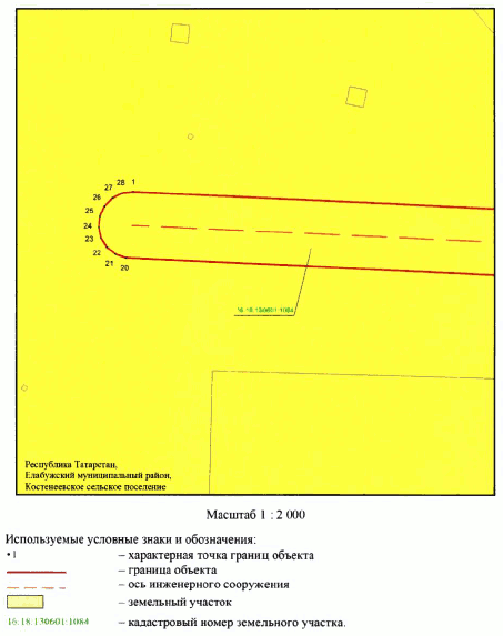 Постановление Кабинета Министров Республики Татарстан от 18.09.2026 N 1048 "Об установлении публичного сервитута в целях размещения линейного объекта электросетевого хозяйства регионального значения "ВЛ 110 кВ Морты-2 - Костенеево". Рис. 2