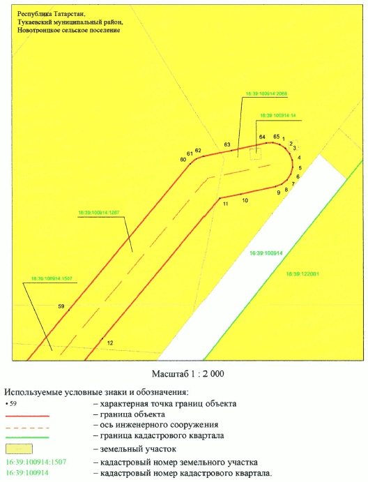 Постановление Кабинета Министров Республики Татарстан от 22.09.2026 N 1059 "Об установлении публичного сервитута в целях эксплуатации линейного объекта электросетевого хозяйства регионального значения "Реконструкция ВЛ-110 кВ НПС "Наб. Челны", п/с "Сидоровка". Рис. 9