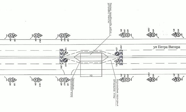 Распоряжение Заместителя руководителя Исполнительного комитета муниципального образования г. Казани Республики Татарстан от 03.08.2026 N 4748р "О временном ограничении движения по автомобильной дороге по улице Петра Витера". Рис. 2