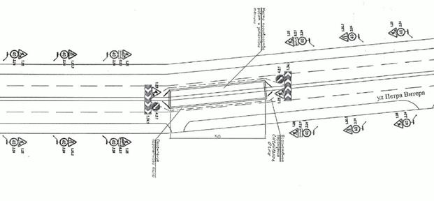 Распоряжение Заместителя руководителя Исполнительного комитета муниципального образования г. Казани Республики Татарстан от 03.08.2026 N 4748р "О временном ограничении движения по автомобильной дороге по улице Петра Витера". Рис. 3