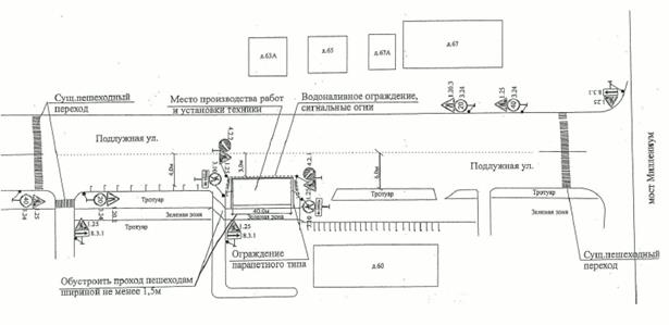 Распоряжение Заместителя руководителя Исполнительного комитета муниципального образования г. Казани Республики Татарстан от 04.09.2026 N 5707р "О временном ограничении движения по автомобильной дороге по улице Подлужная". Рис. 2